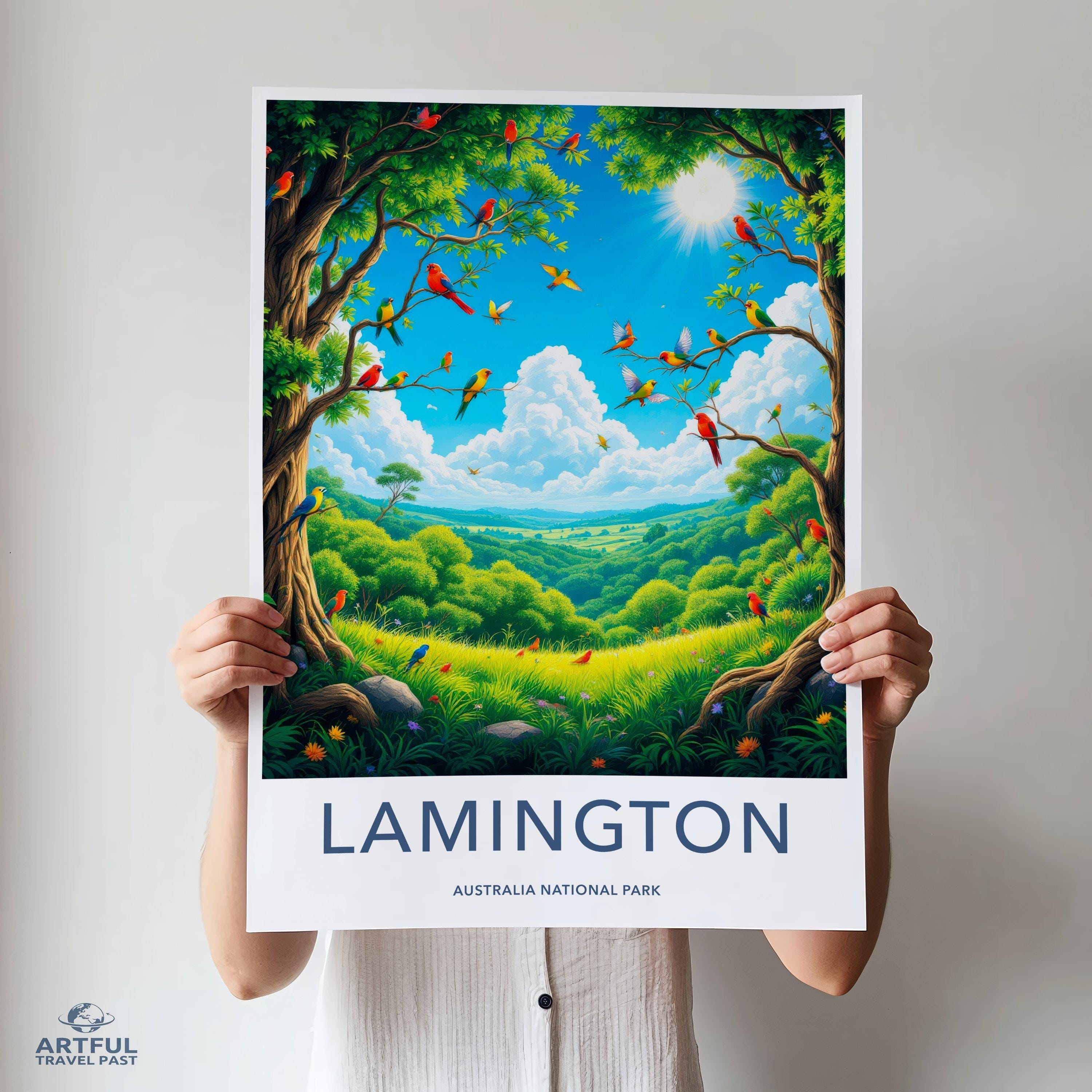 Lamington National Park Poster | Australia Wall Art