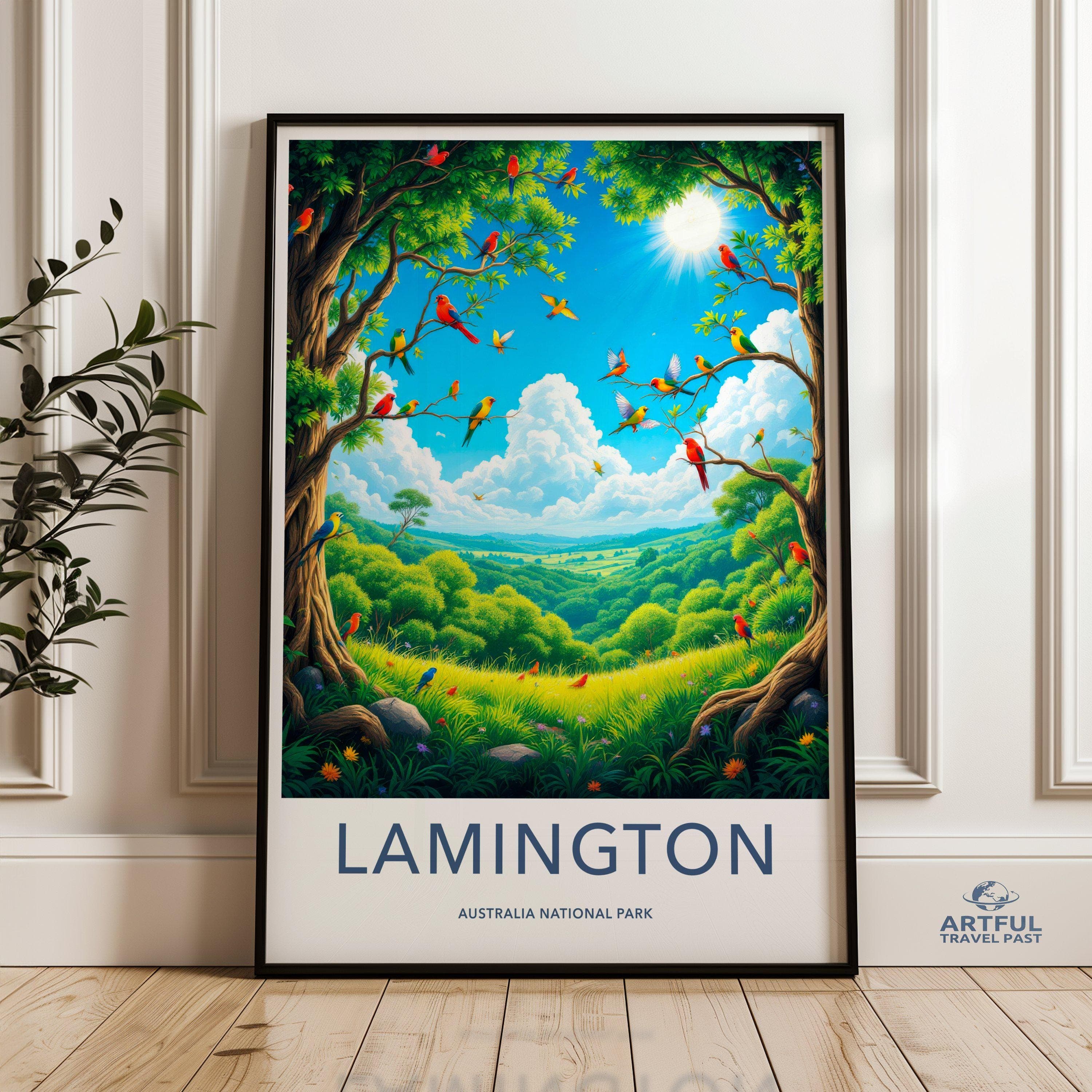 Lamington National Park Poster | Australia Wall Art