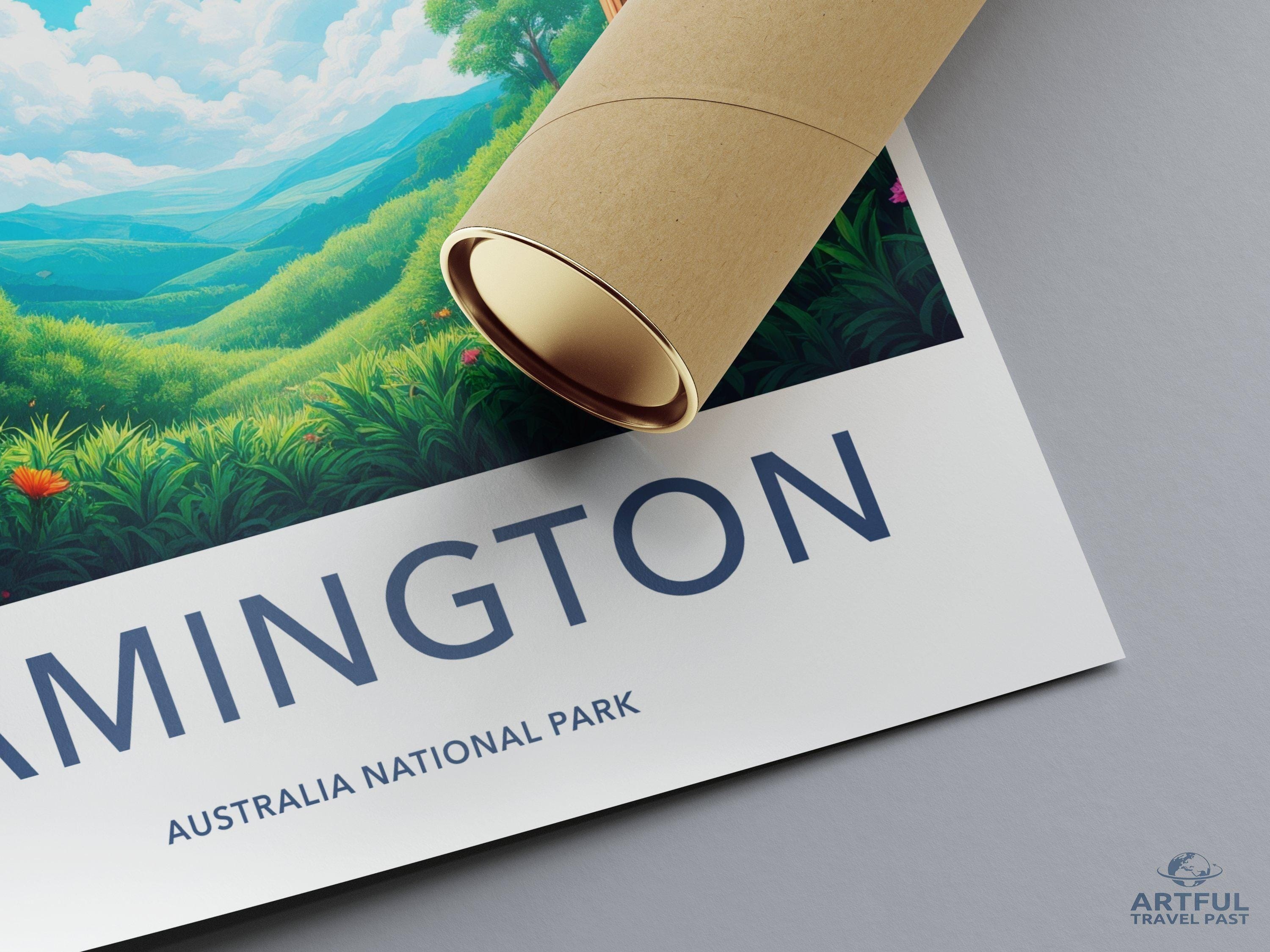 Lamington National Park Poster | Australia Wall Art