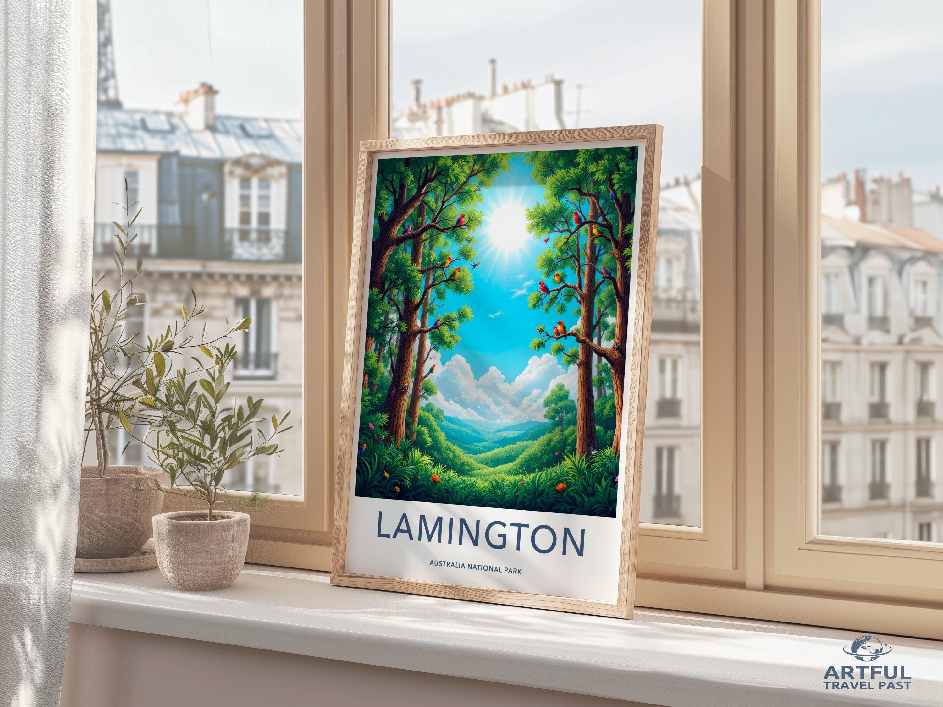 Lamington National Park Poster | Australia Wall Art