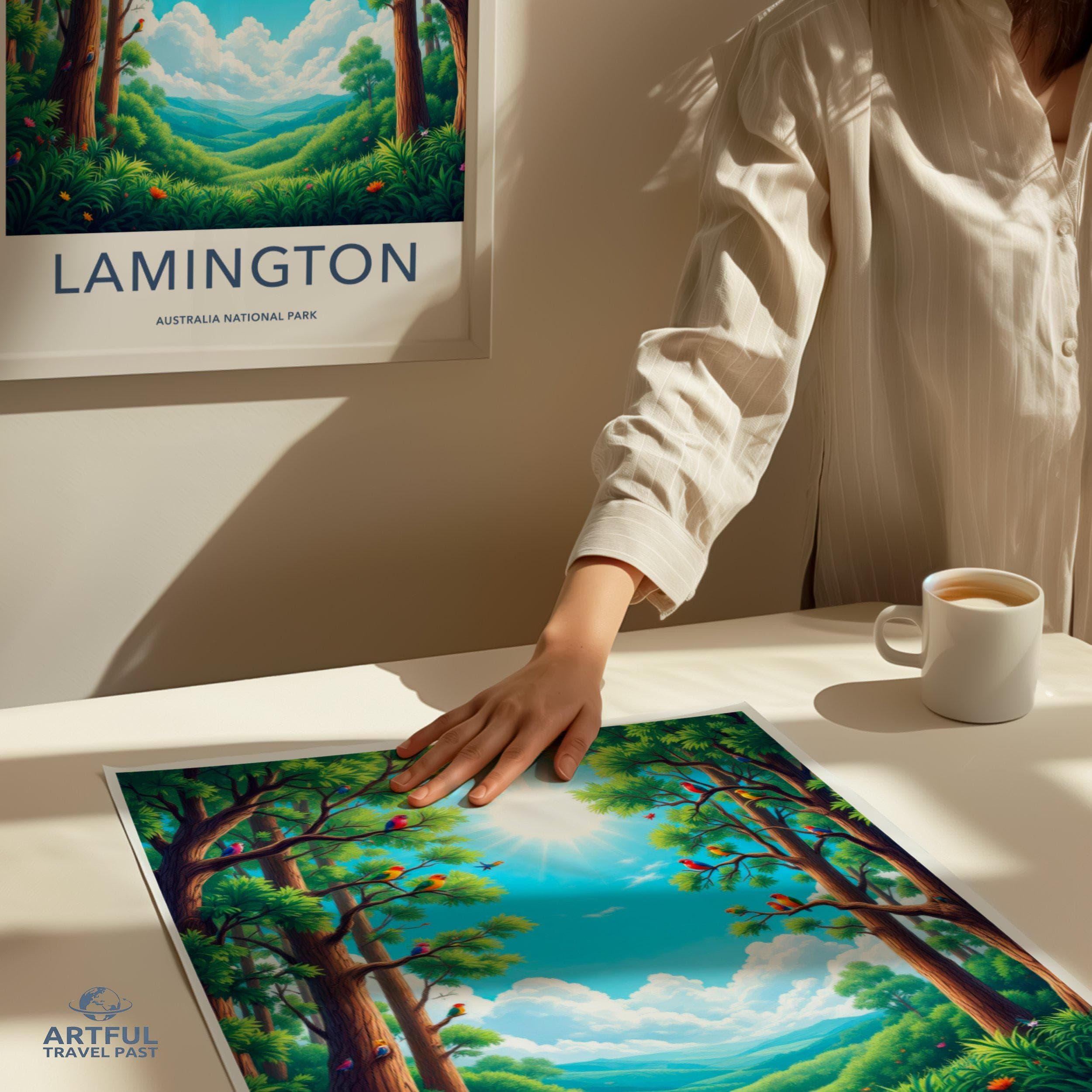 Lamington National Park Poster | Australia Wall Art