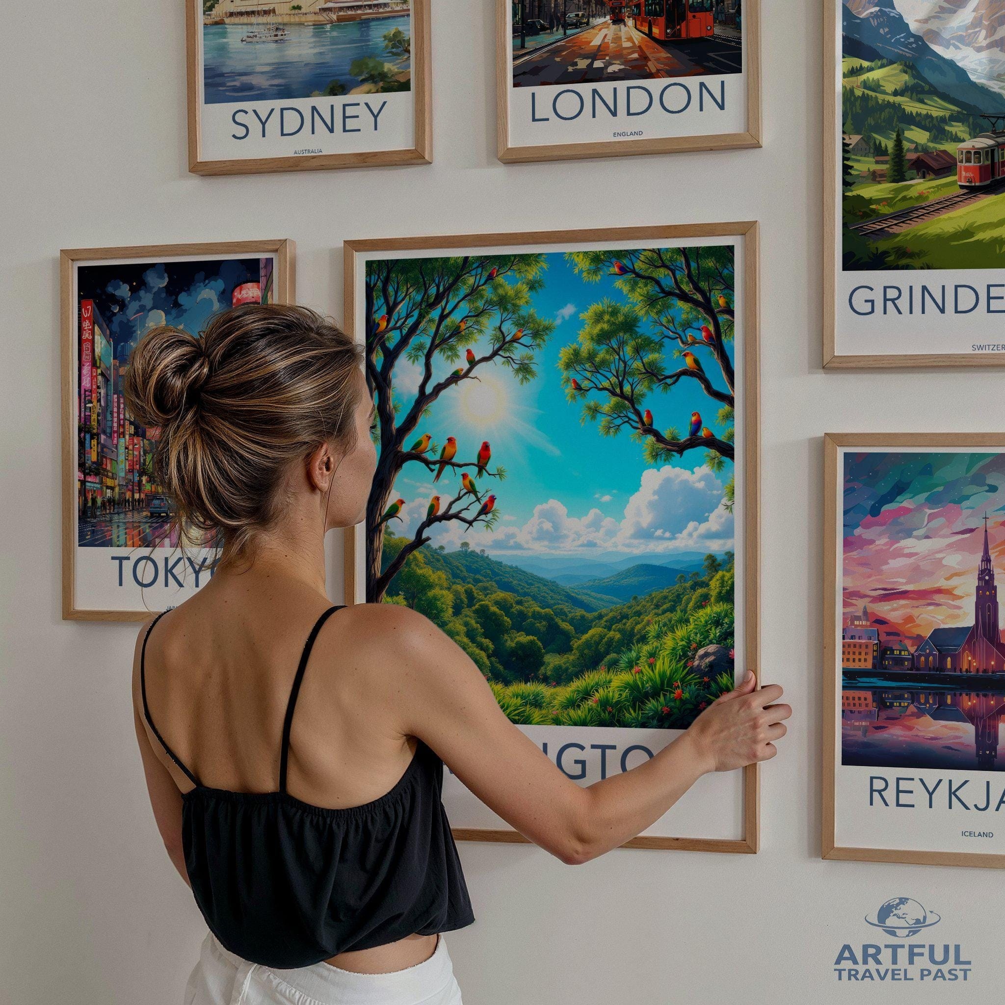 Lamington National Park Poster | Australia Wall Art