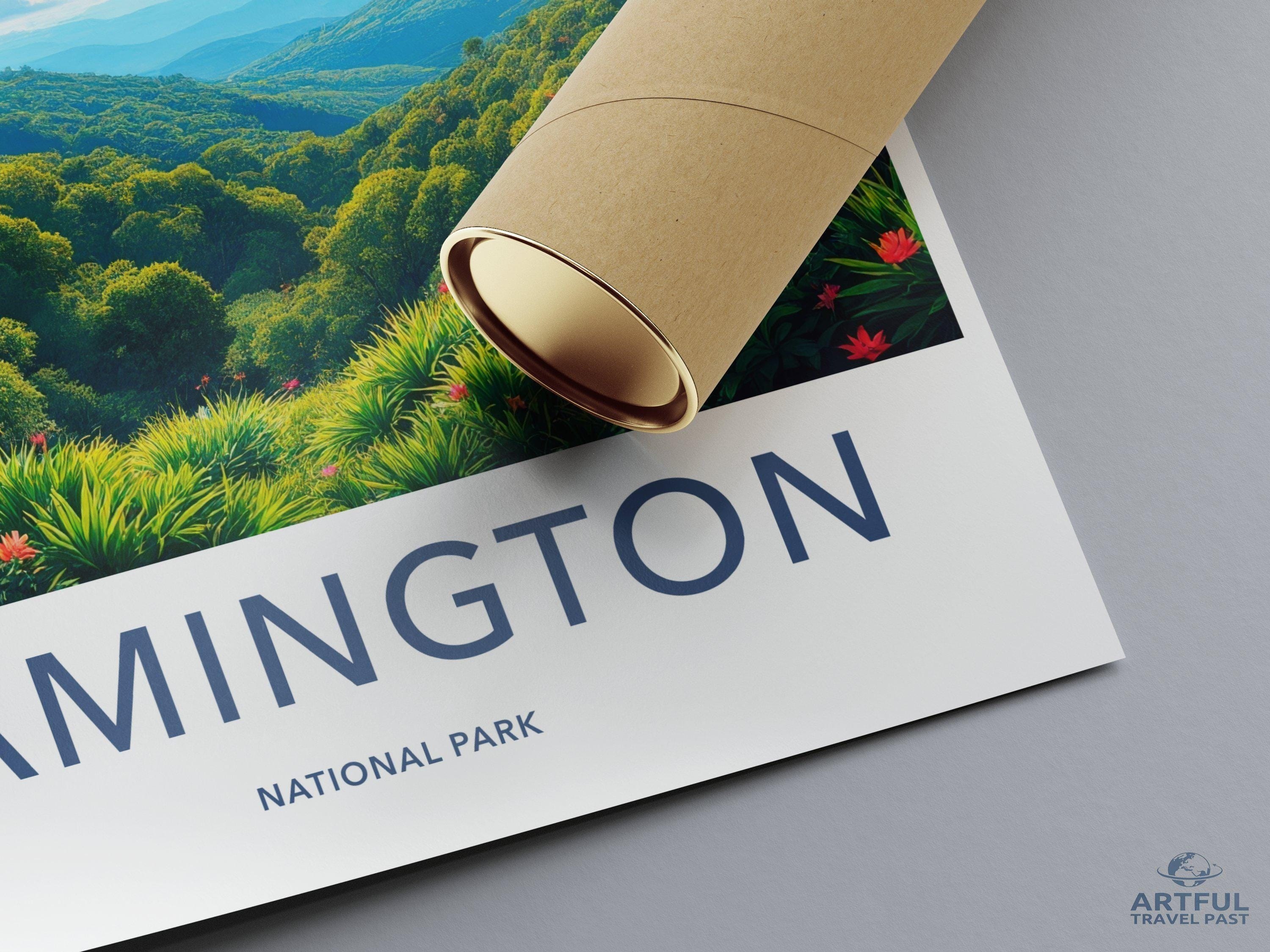 Lamington National Park Poster | Australia Wall Art