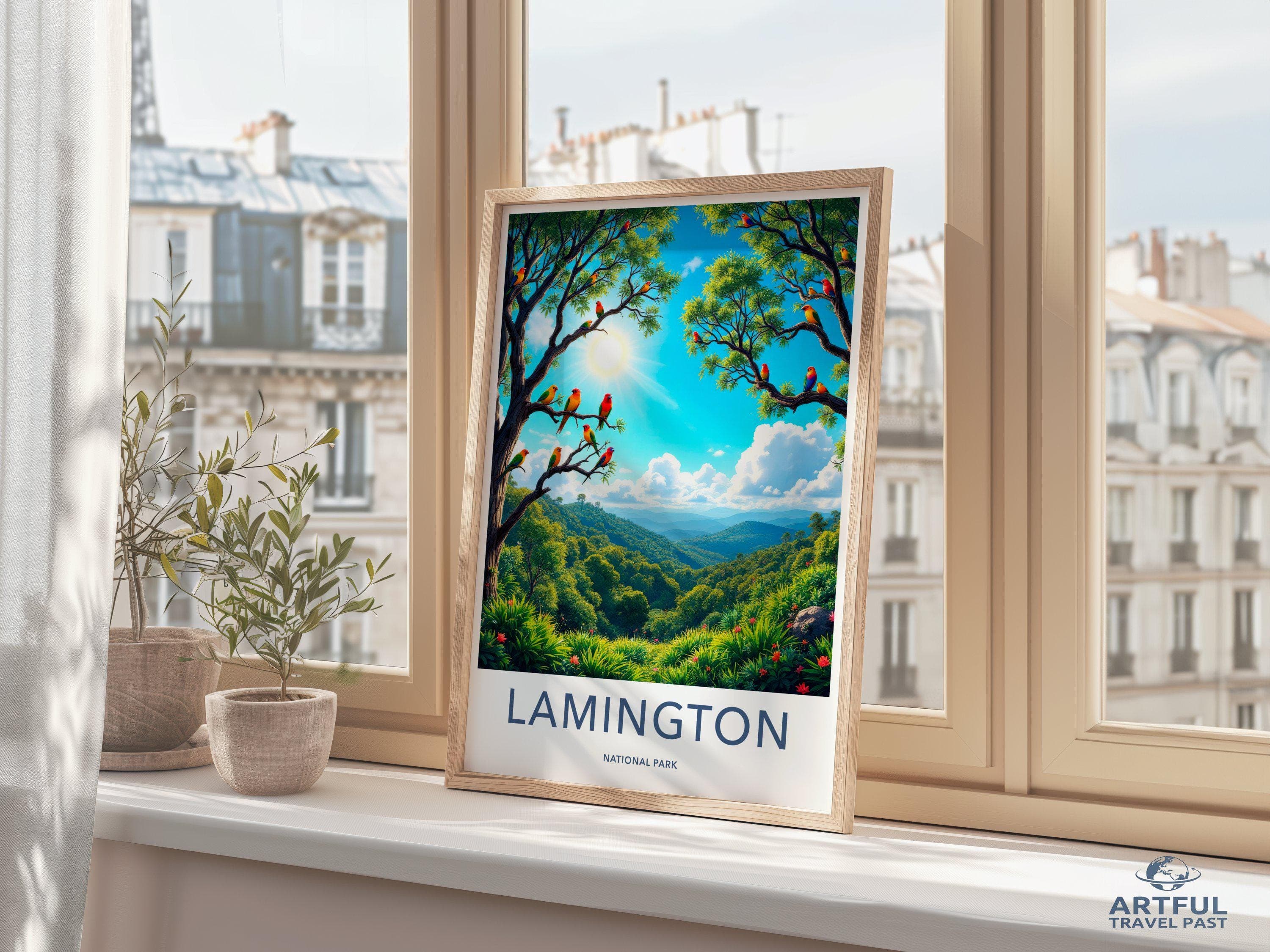 Lamington National Park Poster | Australia Wall Art