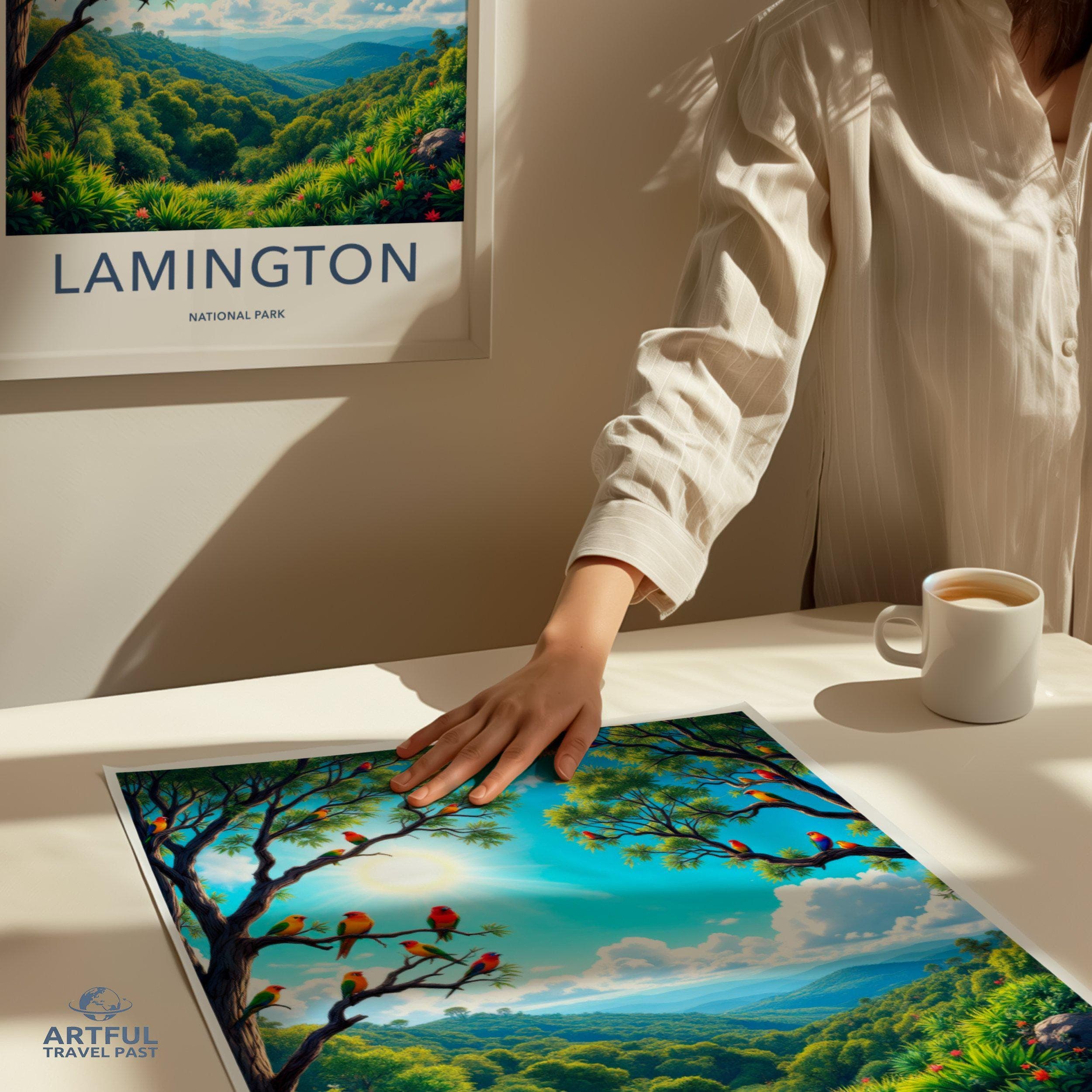 Lamington National Park Poster | Australia Wall Art