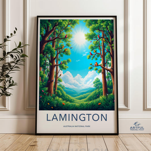 Lamington Park Poster - Australia Wall Art