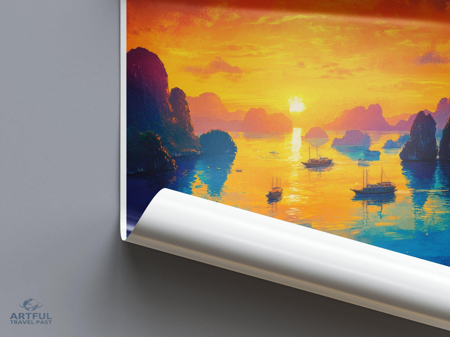 Lan Ha Bay Poster - Vietnam Wall Art