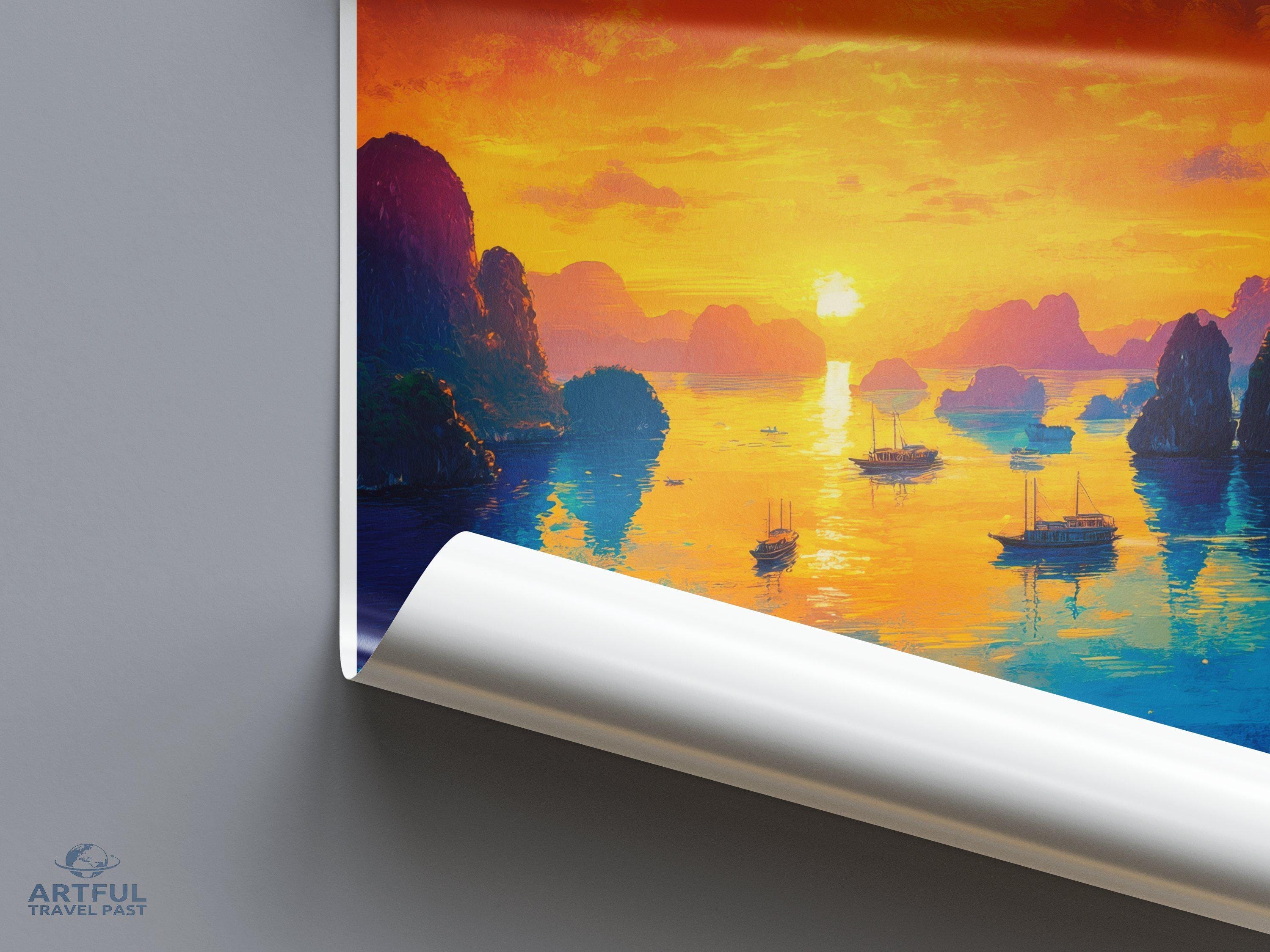 Lan Ha Bay Poster - Vietnam Wall Art