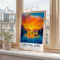 Lan Ha Bay Poster - Vietnam Wall Art