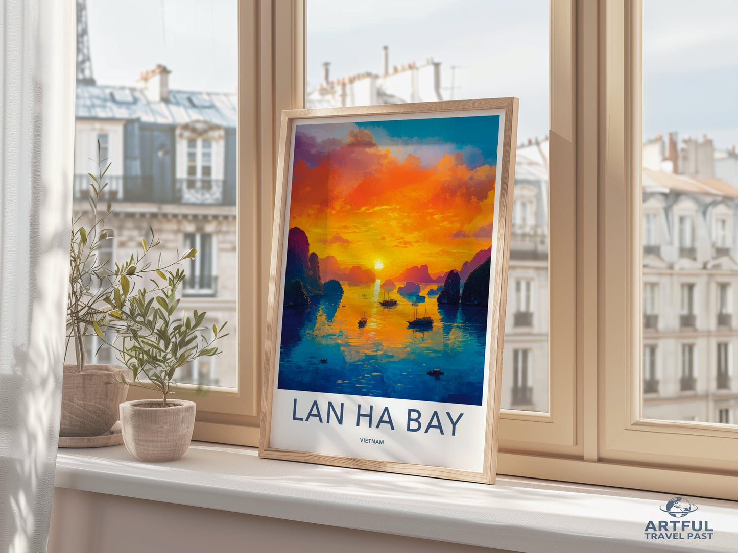 Lan Ha Bay Poster - Vietnam Wall Art