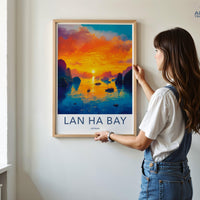 Lan Ha Bay Poster - Vietnam Wall Art
