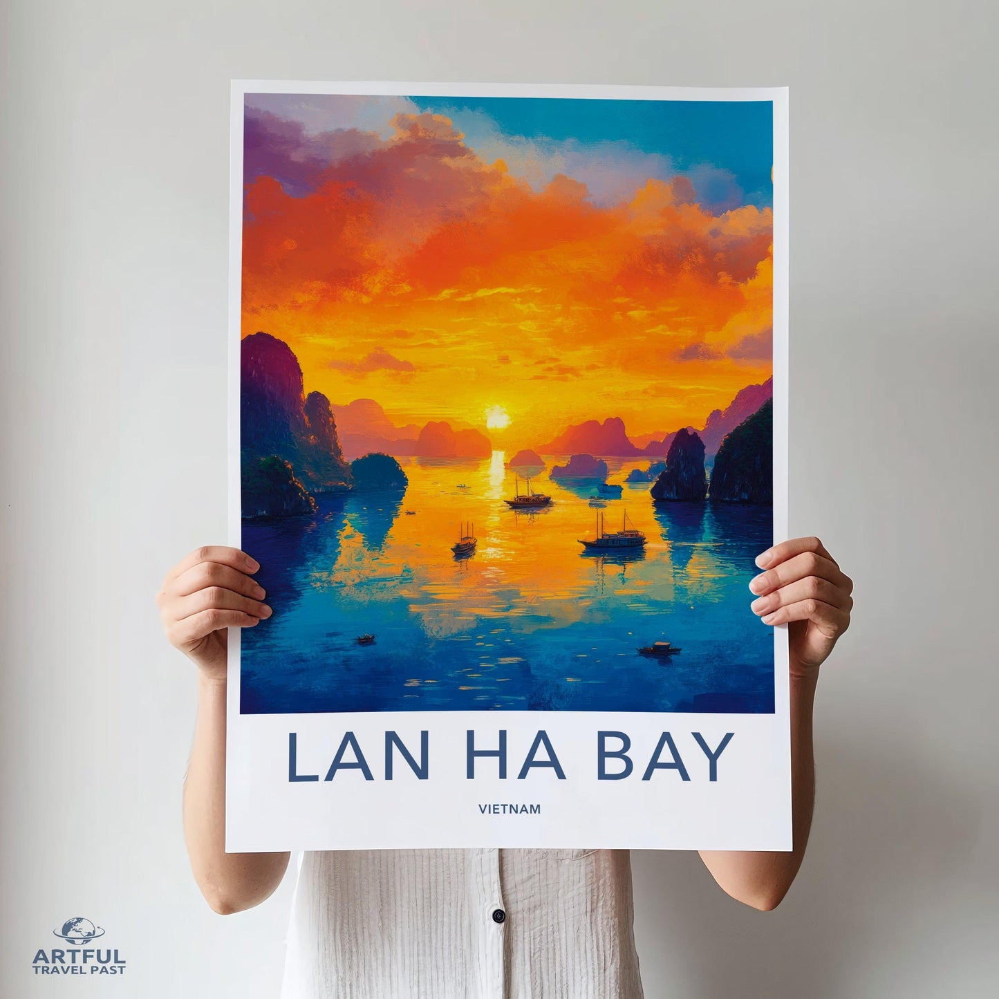 Lan Ha Bay Poster - Vietnam Wall Art