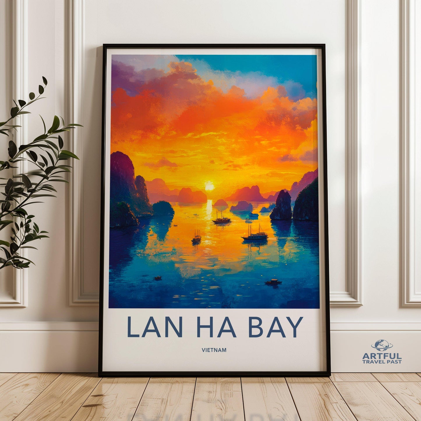 Lan Ha Bay Poster - Vietnam Wall Art