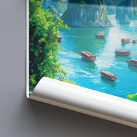 Lan Ha Bay Poster - Vietnam Wall Art