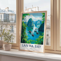 Lan Ha Bay Poster - Vietnam Wall Art
