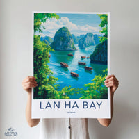 Lan Ha Bay Poster - Vietnam Wall Art