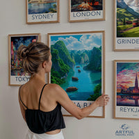 Lan Ha Bay Poster | Vietnam Wall Art | Asia Decor
