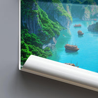 Lan Ha Bay Poster | Vietnam Wall Art | Asia Decor