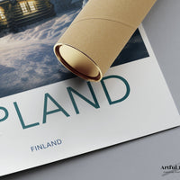 Lapland Poster - Finland Wall Art