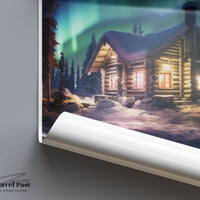 Lapland Poster | Finland Wall Art | Scandinavia Decor