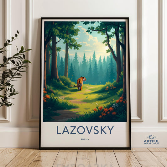 Lazovsky Poster - Russia Wall Art