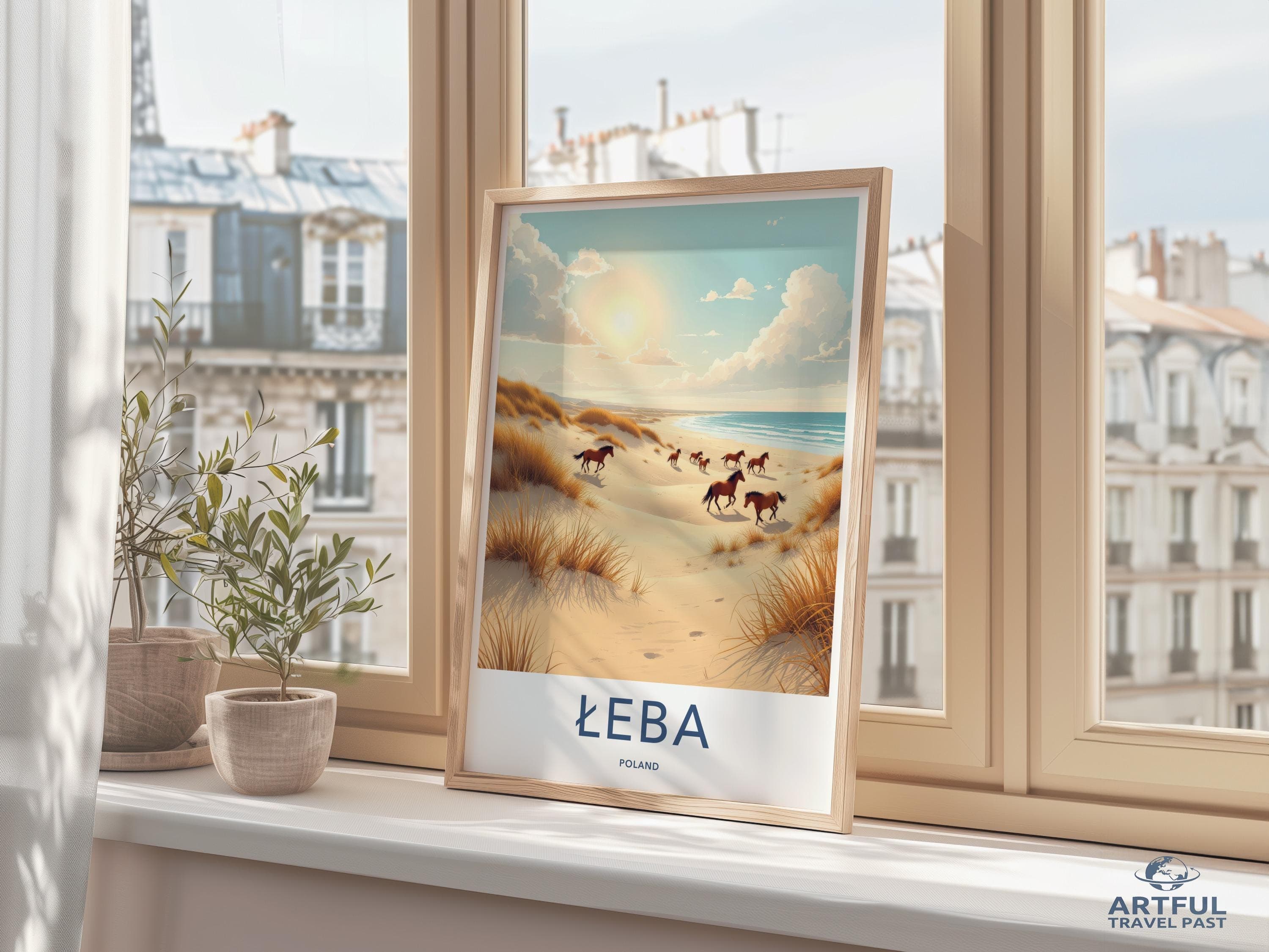 Leba Poland Poster