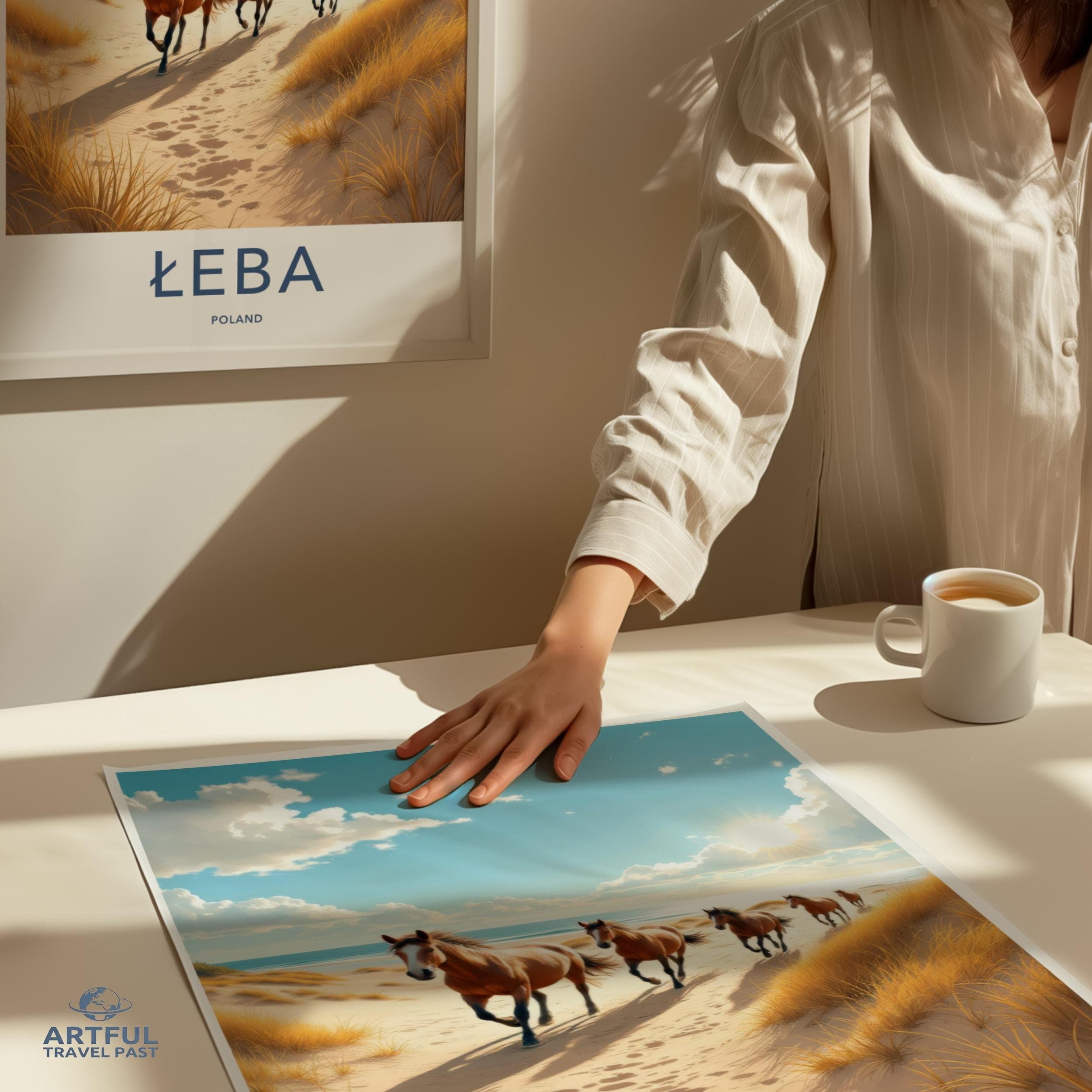 Leba Poster - Poland Wall Art