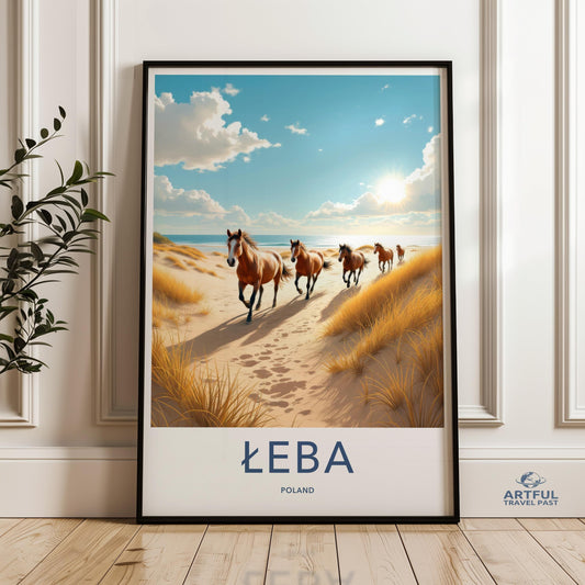 Leba Poster - Poland Wall Art