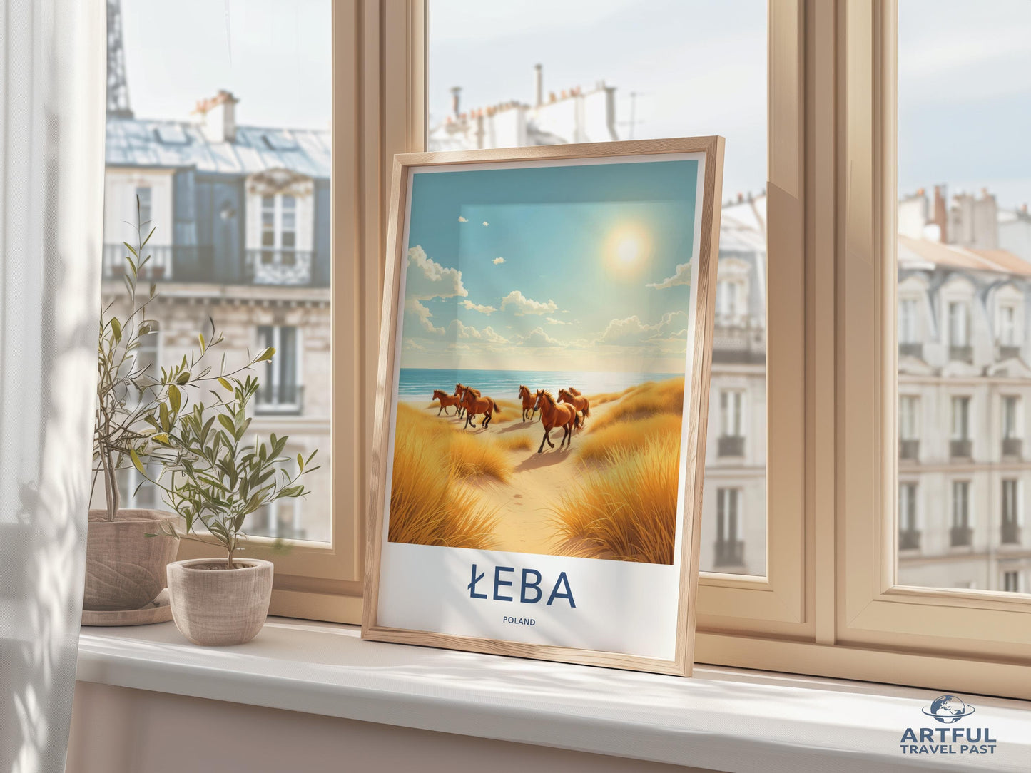 Leba Poster - Poland Wall Art