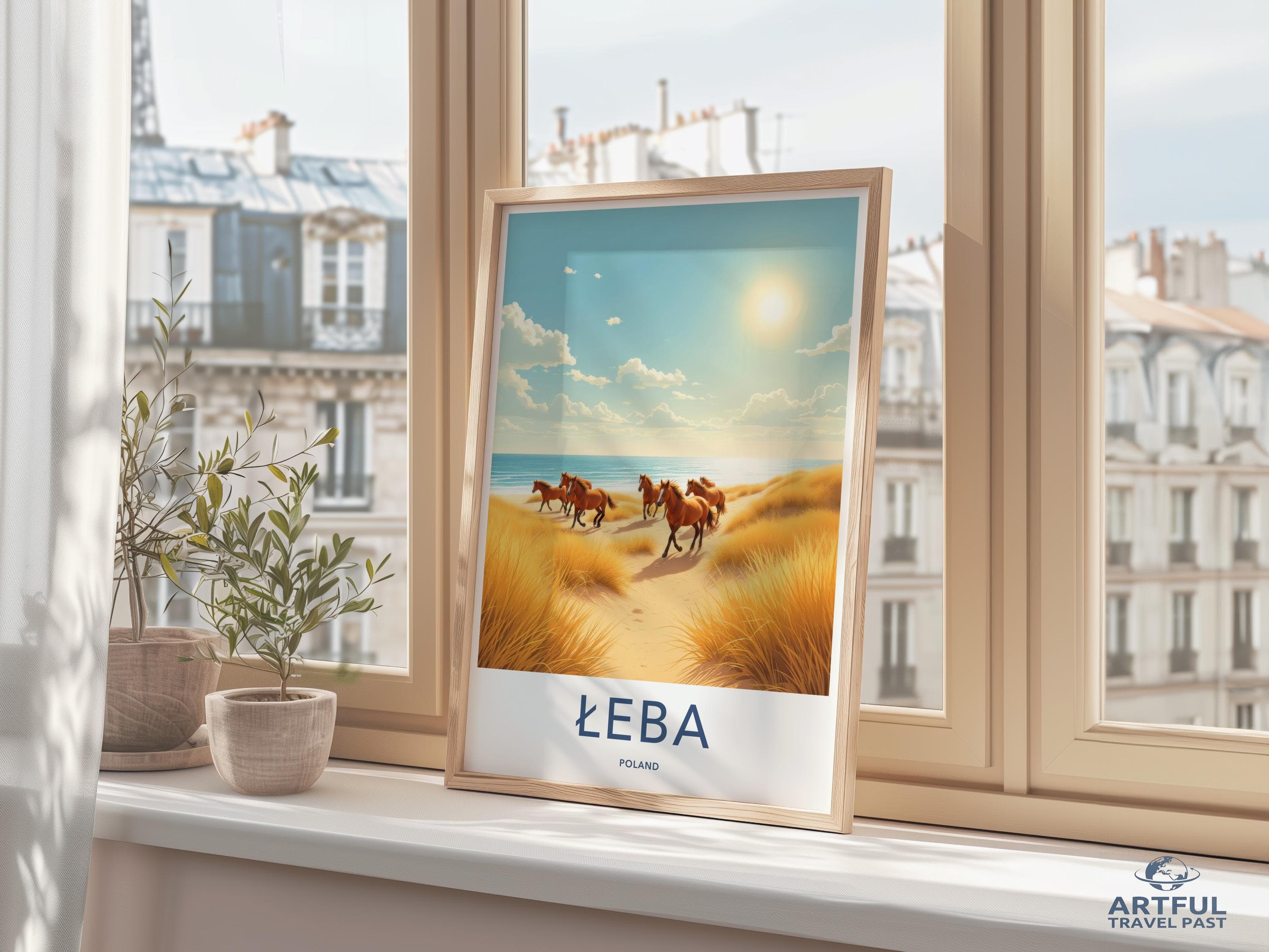 Leba Poster - Poland Wall Art