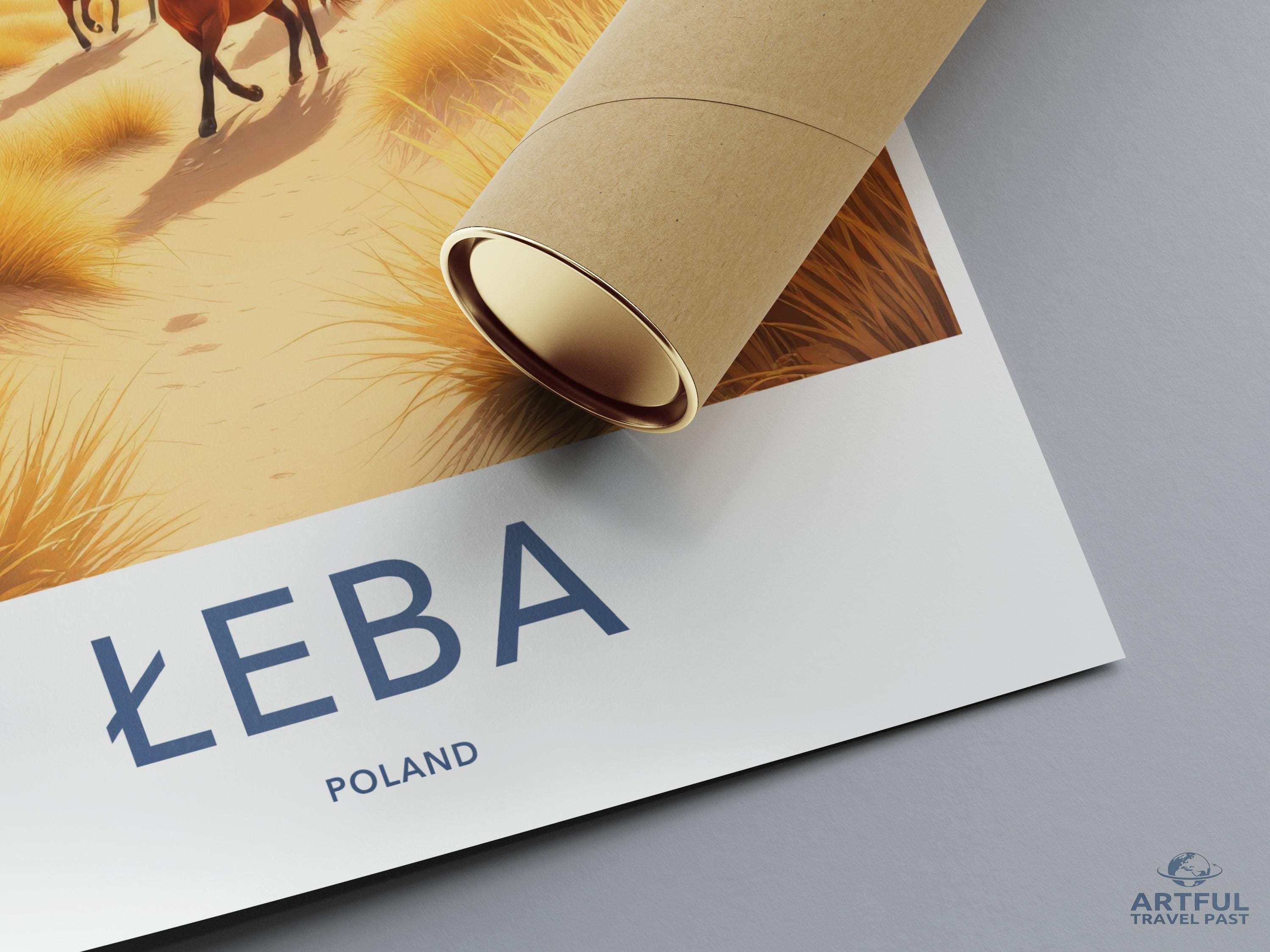 Leba Poster - Poland Wall Art