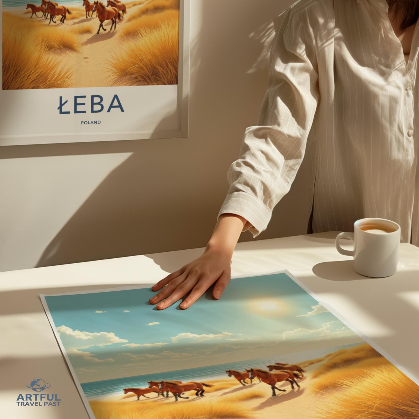 Leba Poster - Poland Wall Art