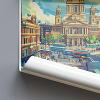 Leeds Poster - England Wall Art