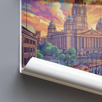Leeds Poster | England Wall Art | UK Decor