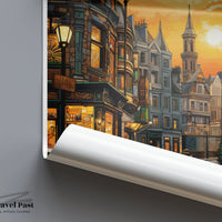 Leicester Poster - England Wall Art