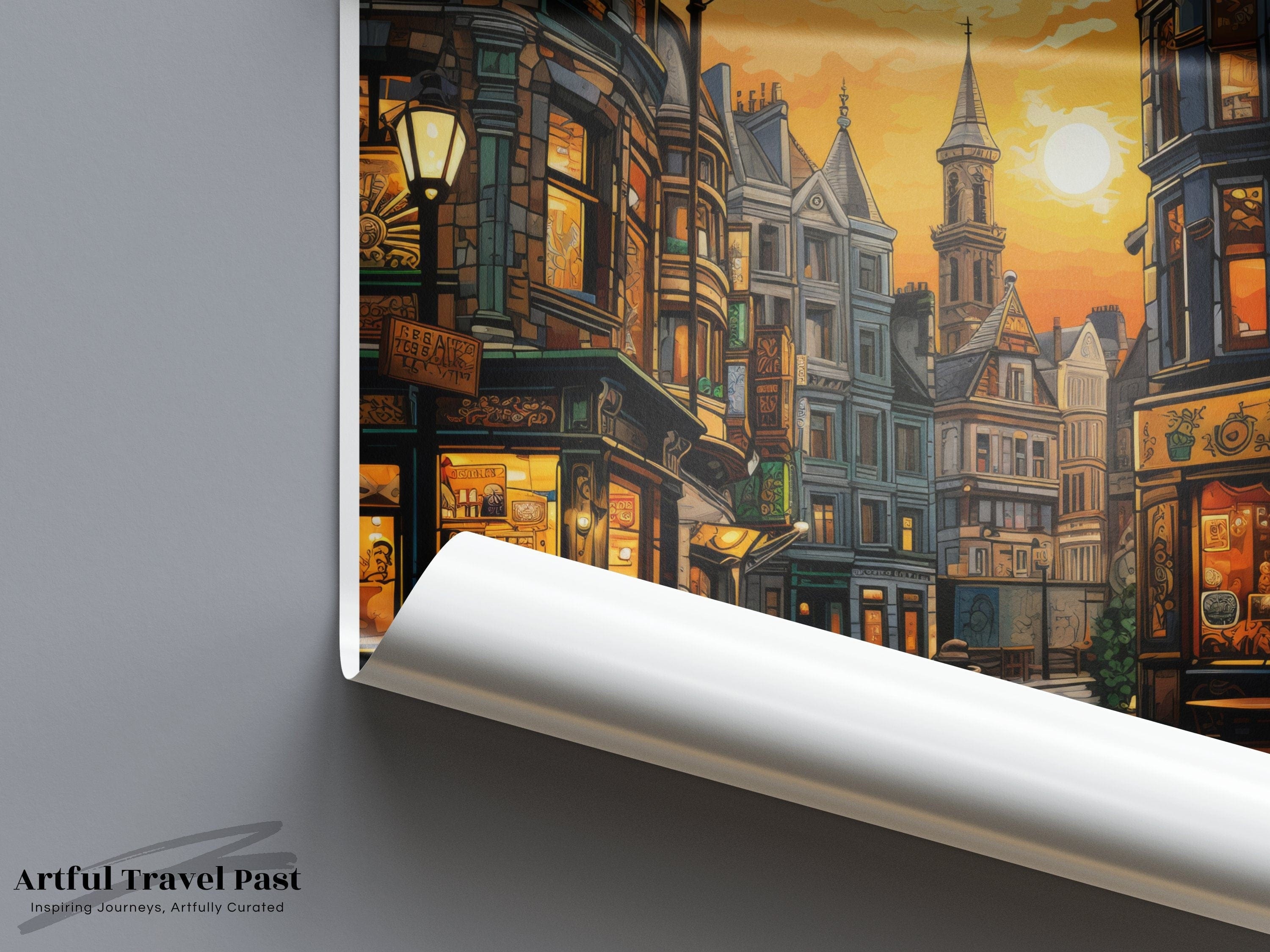 Leicester Poster - England Wall Art