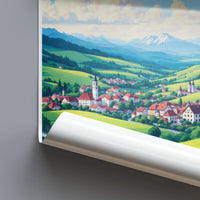 Lenggries Poster - Germany Wall Art