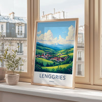 Lenggries Poster - Germany Wall Art
