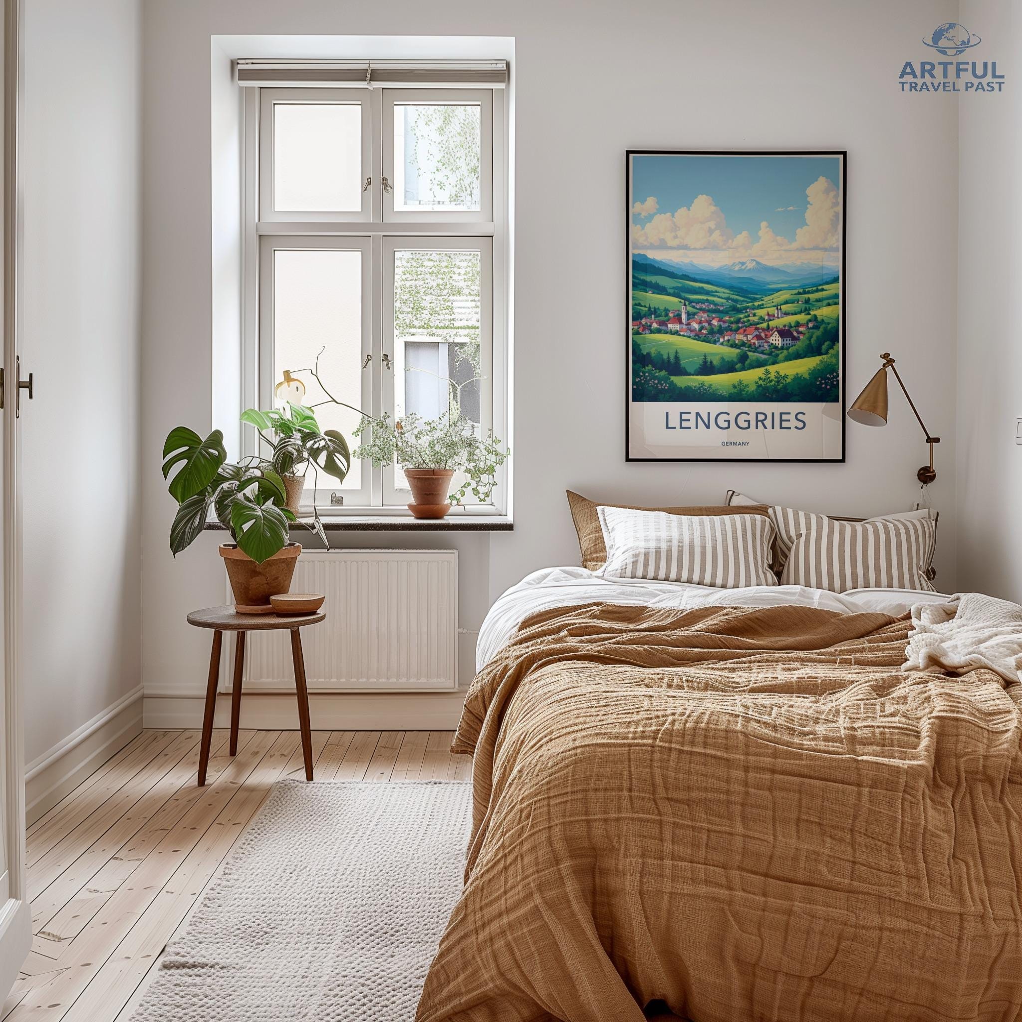 Lenggries Poster - Germany Wall Art