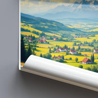 Lenggries Poster - Germany Wall Art