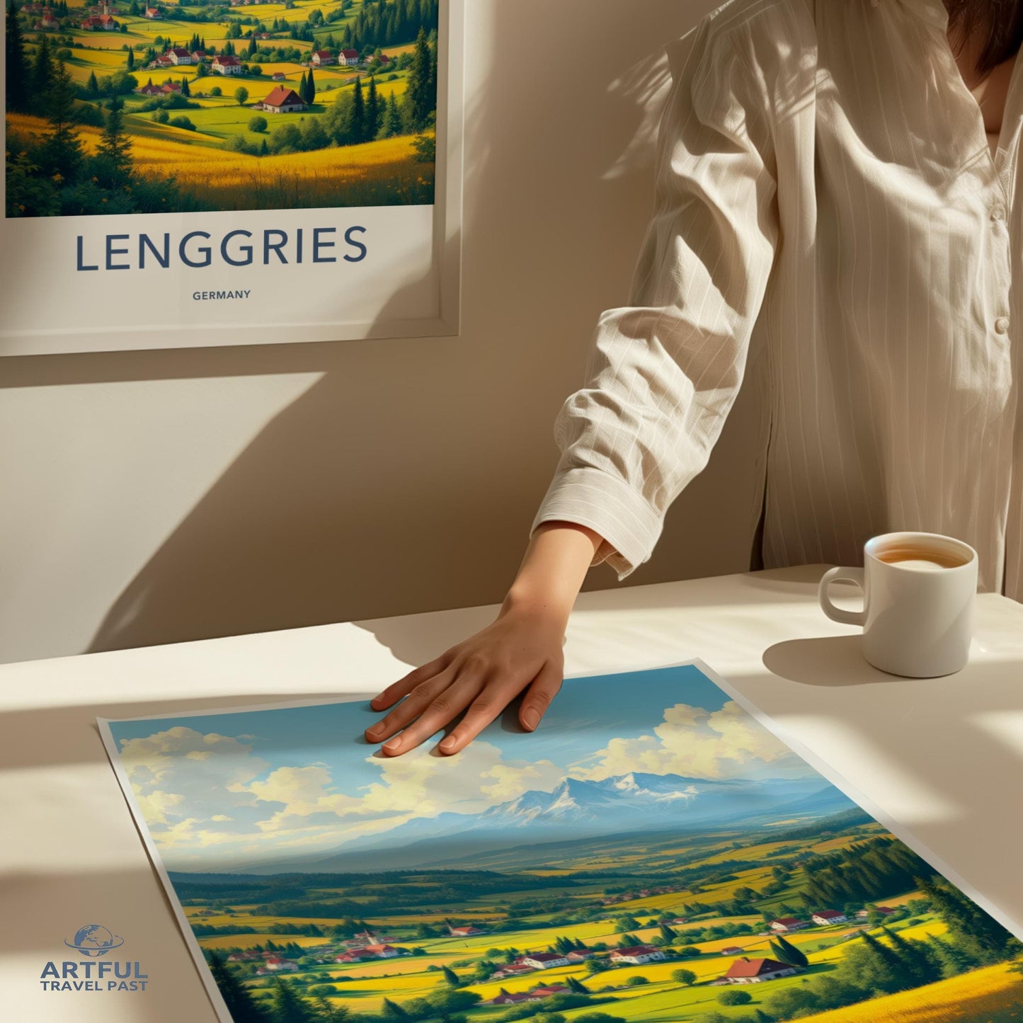 Lenggries Poster - Germany Wall Art