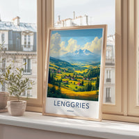 Lenggries Poster - Germany Wall Art