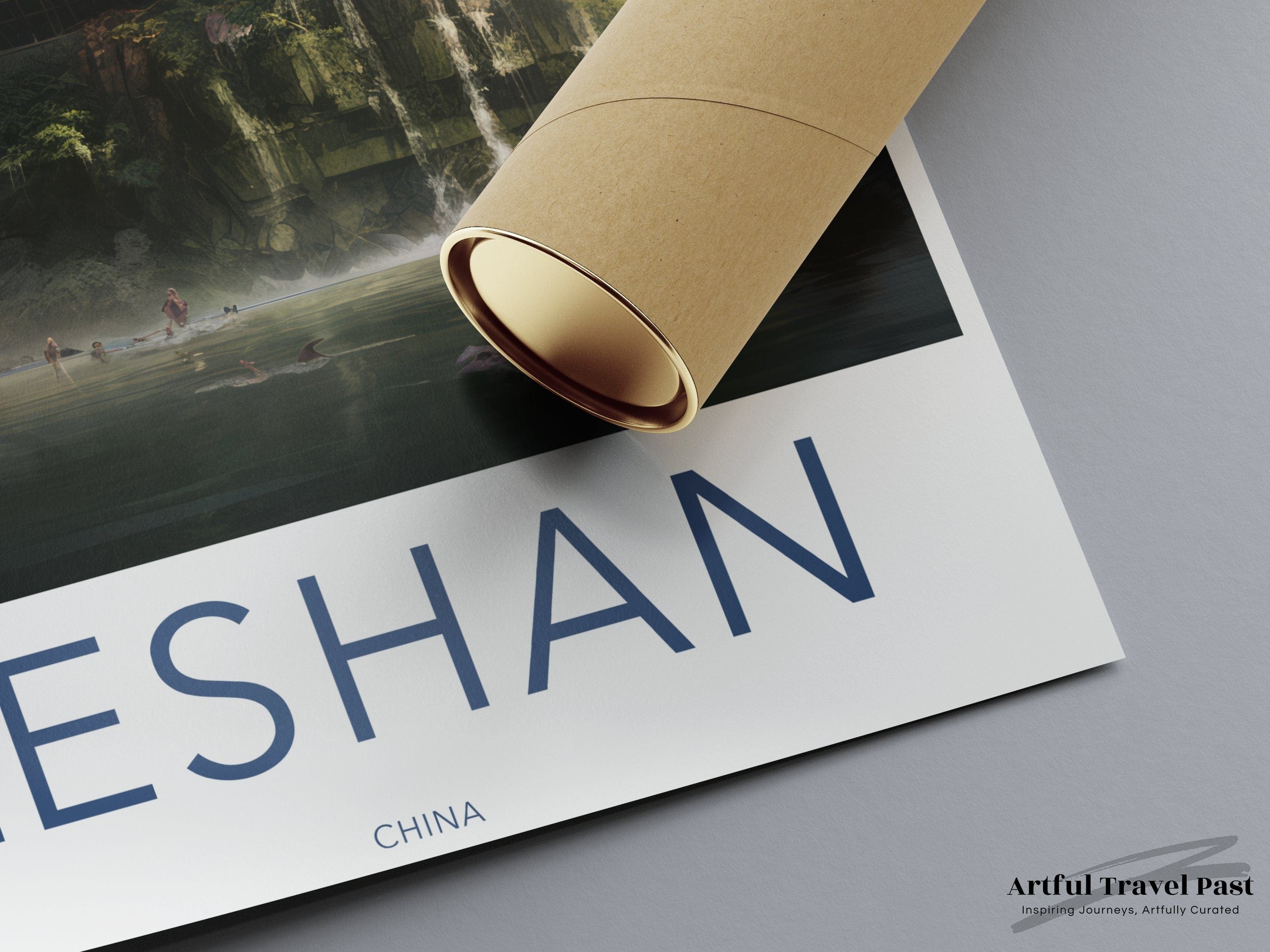 Leshan Poster | China Wall Art | China Decor