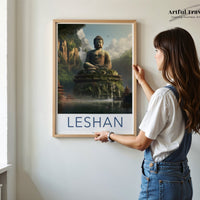 Leshan Poster | China Wall Art | China Decor