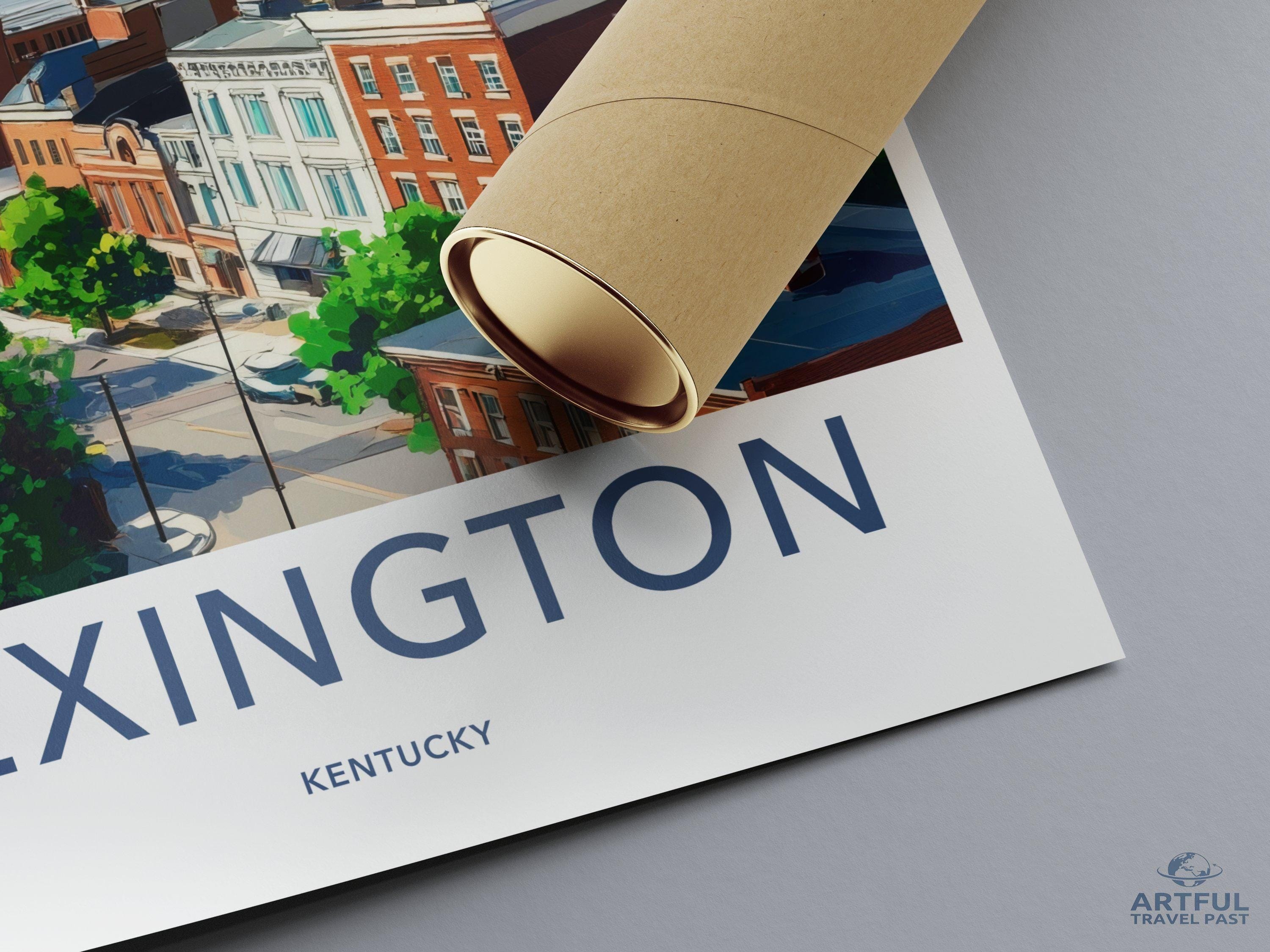 Lexington Poster - Kentucky Wall Art