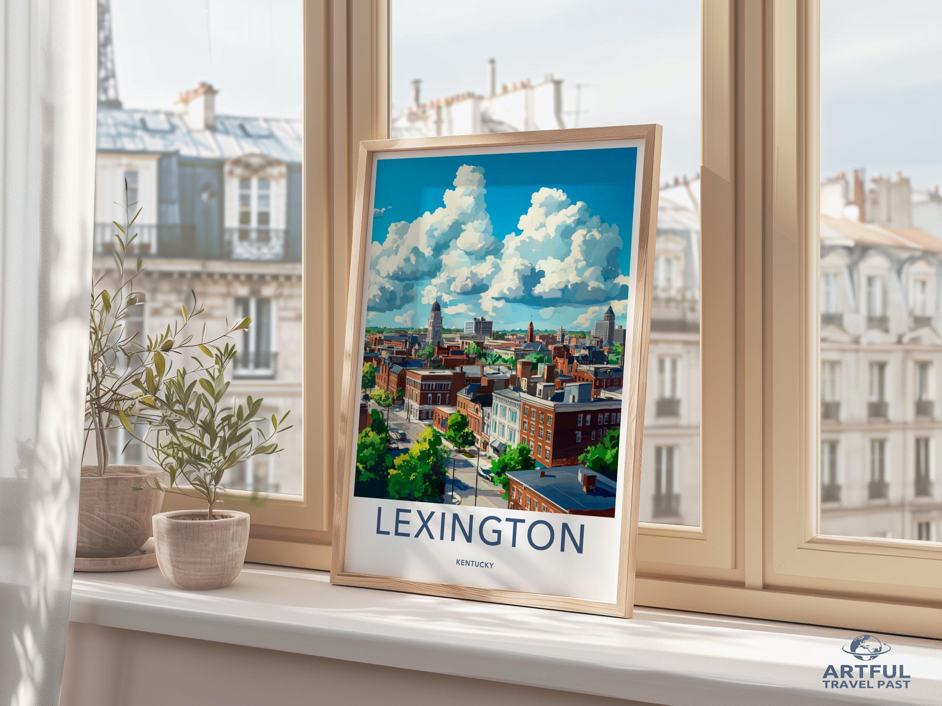 Lexington Poster - Kentucky Wall Art