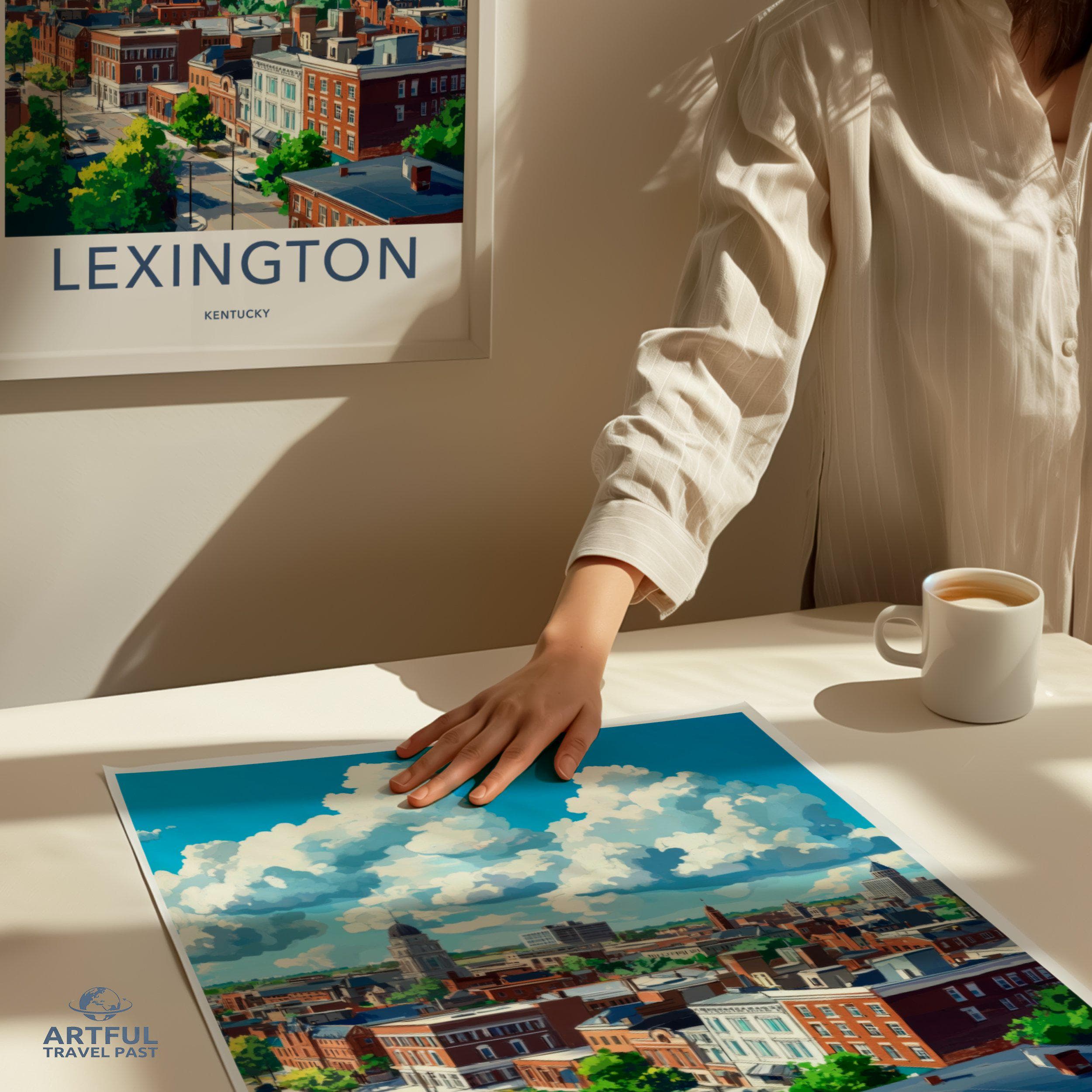 Lexington Poster - Kentucky Wall Art