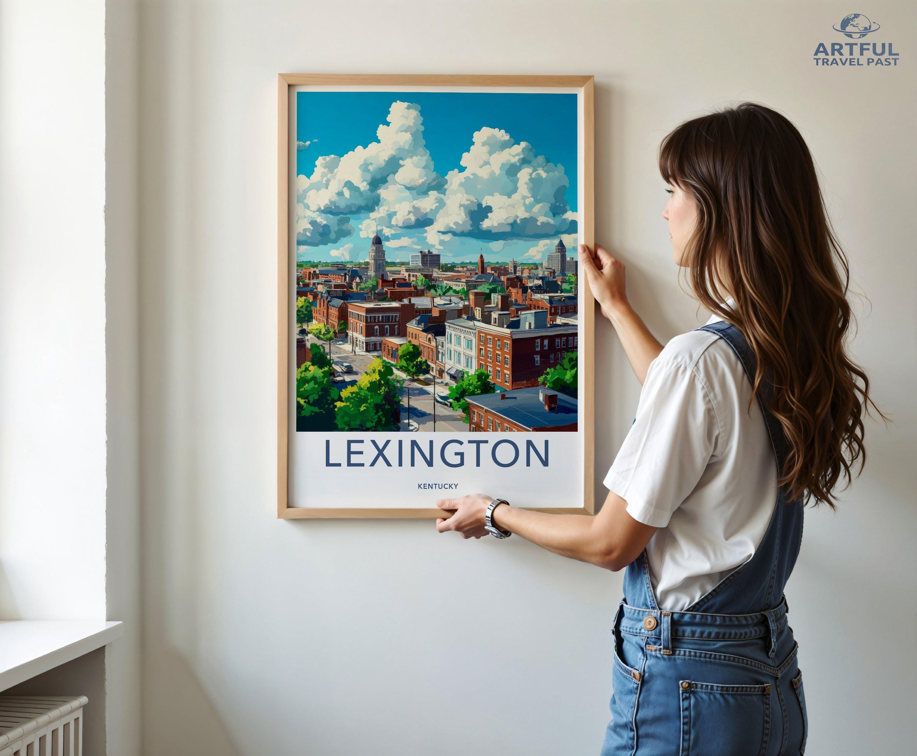 Lexington Poster - Kentucky Wall Art