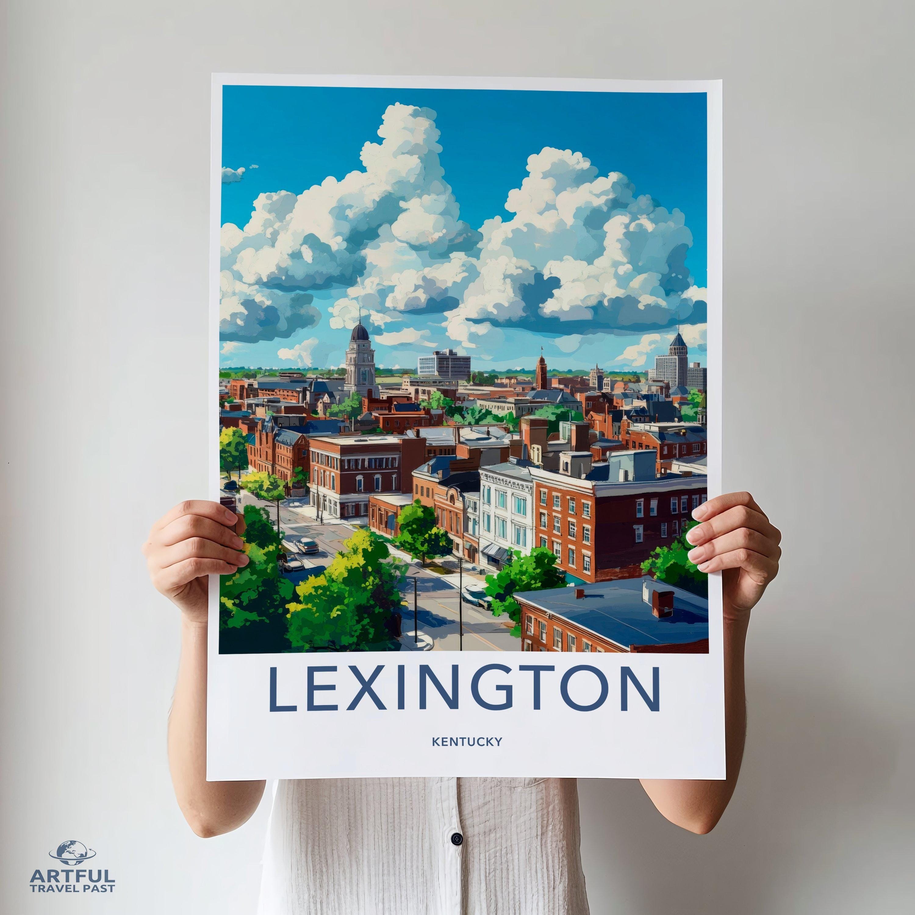 Lexington Poster - Kentucky Wall Art