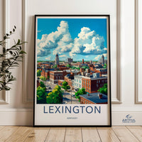 Lexington Poster - Kentucky Wall Art